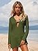 ANRABESS Women Beach Cover Ups 2026 Summer Crochet Knit Swimwear Mesh Bathing Suit Hollow Out Dress Swimsuit Vacation Clothes Green Small