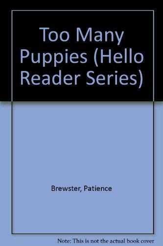 Too Many Puppies (Hello Reader Series) 0606119973 Book Cover
