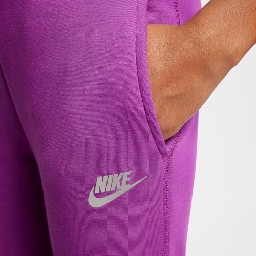 Nike Sportswear Tech Fleece Big Kids' Reflective Joggers (FZ5434-505, Bold Berry)4