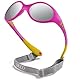 DUCO Kinder Sonnenbrille Polarisierte Sportbrille TPEE Flexibeles Gestell für Baby Mädchen oder Junge 0-24 Monate K012 (Gelb)