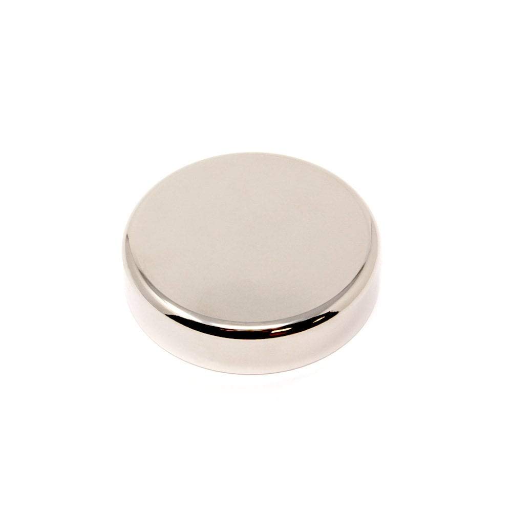 75 mm dia x 15 mm d'épaisseur N42 Colle néodyme dans l'aimant en pot - Tire de 178 kg (paquet de 10)