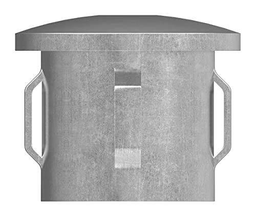 Stahlstopfen | flach | für Rohr 40x40x2,0-3,0 mm | Stahl
