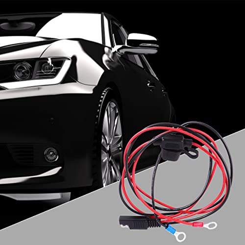 Cable de extensión de batería SAE seguro y duradero con terminales de anillo 4