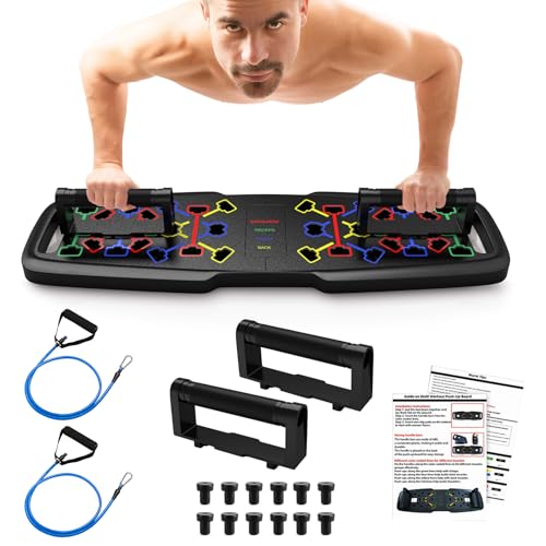 Daxiongmao 20-in-1 Push-Up Board (Black)
