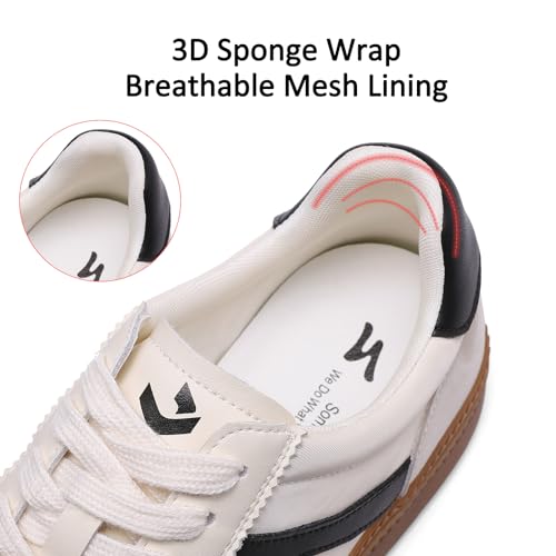 somiliss Walking Shoes for Women Fashion Sneakers Non Slip Work Shoes Comfortable Casual Tennis Sneakers Woman's Breathable Office Shoes3