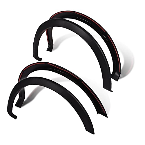 CHEDA Fender Flares, Compatible with 2010 2011 2012 2013 2014 Ford F150 SVT Raptor, Textured Wheel Cover, FO1268100 FO126910