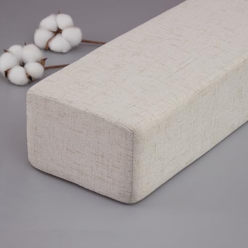 Genérico Extensión de colchón, Conector de colchón, Relleno de Espacio para Camas, Cojín de Relleno para colchones, para Cama Individual/Doble/King, Beige, 150x10x5cm