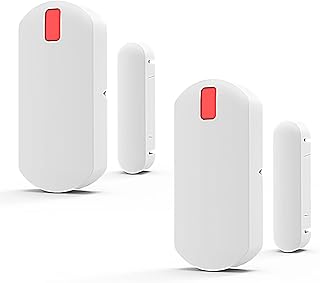 YISEELE Window & Door Entry Sensor 2 PCS - Protection Compatible with YISEELE WiFi Home Security System (Work with YX-800)
