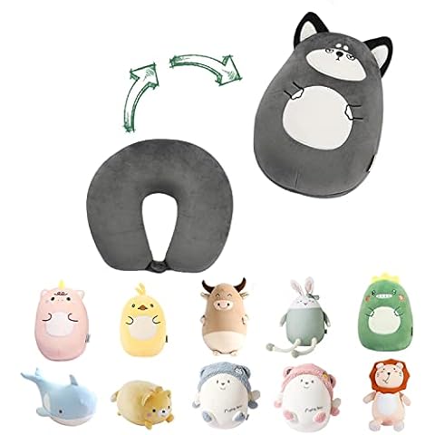 JOYRAVO Kids 2-in-1 Travel Pillow Cover