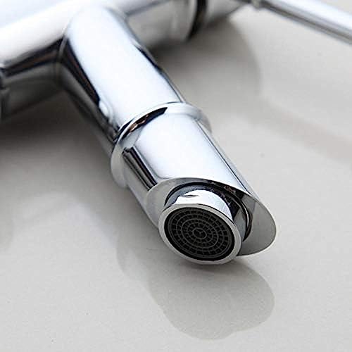 Robinet d'évier bambou chrome pour rénovation salle de bain - 2
