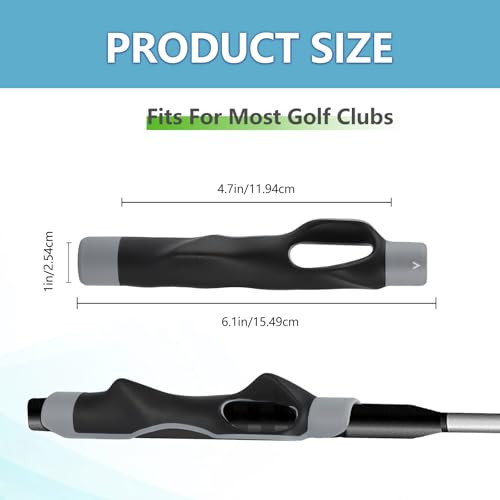 image for HRUIYL Golf Grip Trainer – Training Aid to Improve Proper Hand Posit