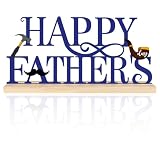 COCHIE Metal Happy Father's Day Sign, Fathers Day Decorations for Home, Shelf...