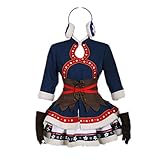 Suhero Eli Ayase Cosplay Christmas Halloween Carnival party Custom size made Stage Performance Costume (Female XL)