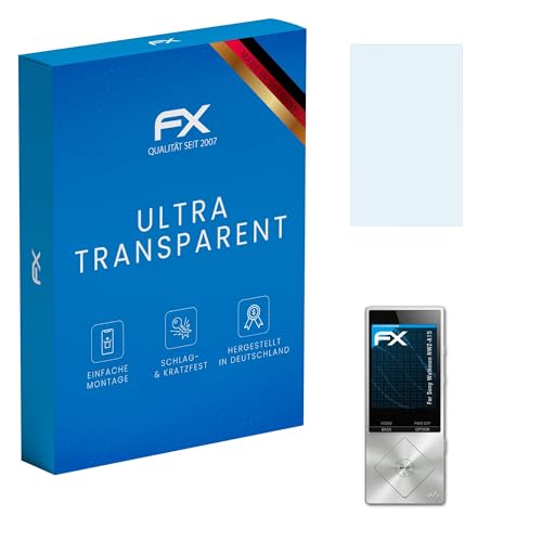 atFoliX Screen Protection Film compatible with Sony Walkman NWZ-A15 Screen Protector, ultra-clear FX Protective Film (3X)
