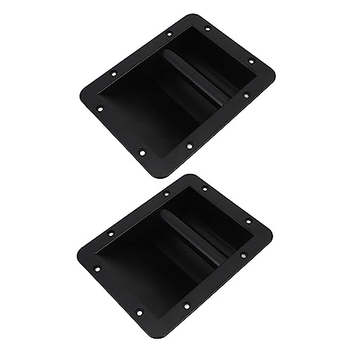 Speaker Handles 2pcs Recessed Speaker Box Handle Plastic Audio Accessories for Stage Equipment