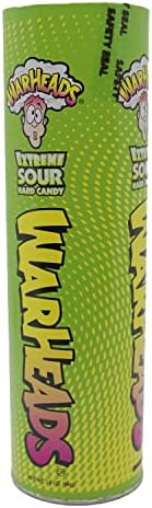 Warhead Hard Candy 9" Tube