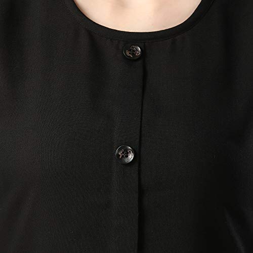 Image of Leriya Fashion Designer Slub Cotton Fully Stitched AnarklaiKurti for Women & Girls on Jeans Palazzo or Skirt