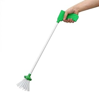 Quickdraw Spider Catcher Long Handled Pest Trap Bug Catch Crawling Insect Trap Pick Up Hand Tool Safe Humane Moth Grabber Tool, White