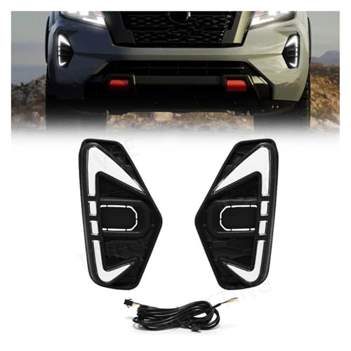 Feux antibrouillard LED jaune Nissan Navara pour rouler sereinement sous la pluie