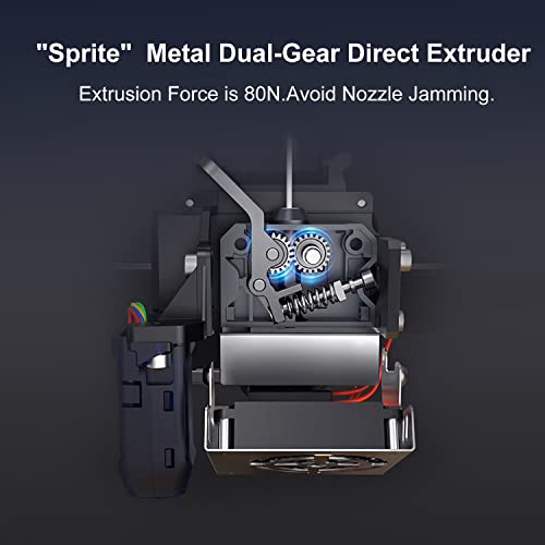 Image of Official Creality Ender 3 S1 Pro 3D Printer with CR Touch Automatic Bed Leveling, 300℃ High Temperature Nozzles Sprite Direct Drive Extruder 220 x220x270mm Printing Size for Beginners