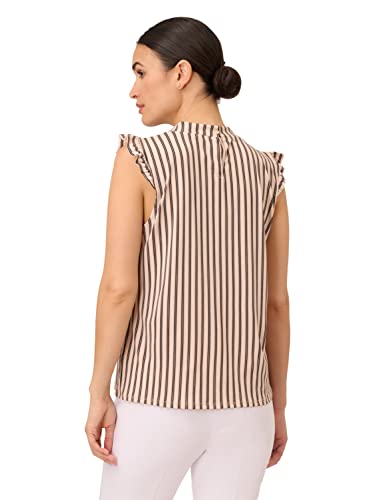 Image of Adrianna Papell Women's Ruffle Mock Neck Tank