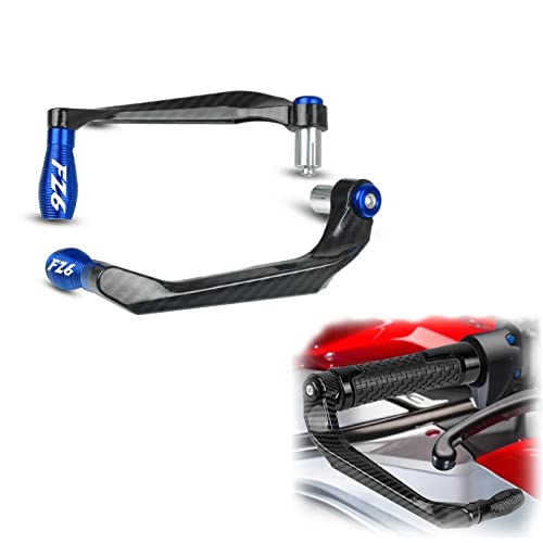Protège-mains moto universel turquoise pour levier frein Yamaha FZ6S FZ6N