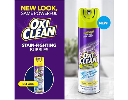 OxiClean Foam-Tastic Bathroom Cleaner 19oz. (2-Pack) - Thumbnail 6