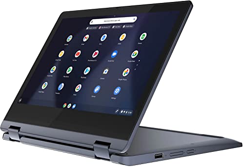 Lenovo-Chromebook-Flex-3-2-in-1-116-HD-Touchscreen-Laptop-MediaTek-MT8183-4GB-RAM-128GB-Storage64GB-eMMCMTC-64GB-Flash-Memory-360-flip-and-fold-Chrome-OS-Abyss-Blue-with-MTC-SD-Card