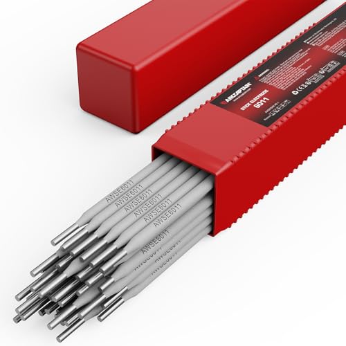 Image of ARCCAPTAIN E6011 Welding Rods 1 /8 inch 2LB Carbon Steel Stick Electrodes