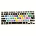 ZRYYD Para Adobe Photoshop Illustrator SkyCut Teclado Protección de Silicona Pegatina de película para MacBook Pro Air 13 15 17 Protector (Color : For Illustrator)