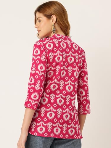 Image of feranoid Stylish Women's Printed Kurti - Comfort Meets Elegance| (S to XXL)