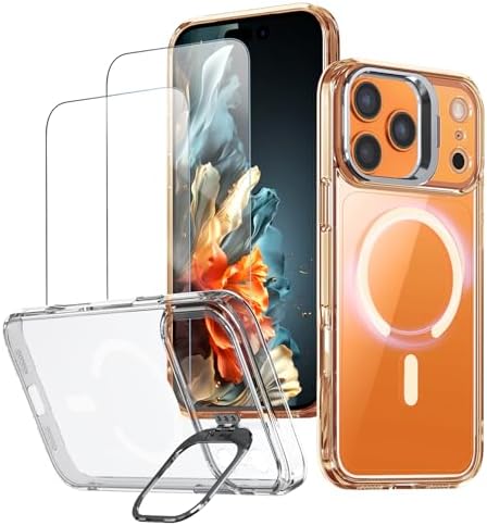 Capa magnética para iPhone 17 Pro Max Capinha - Inclui 2 protetor...