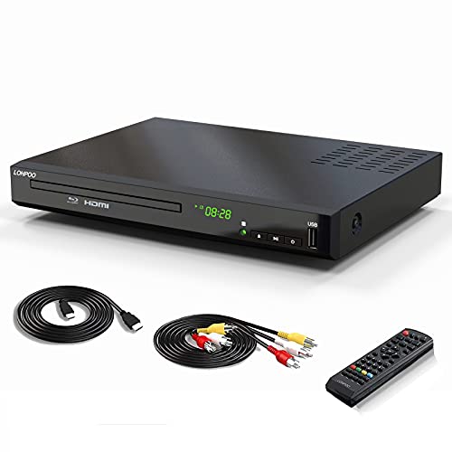 HD Blu-ray DVD Player - 1080P, HDMI/AV, USB, Region B/2