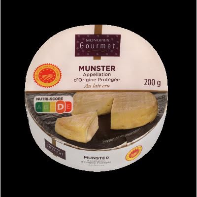 Monoprix Gourmet Fromage Munster, 200g