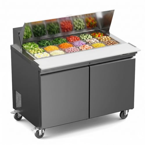 Delfield D3D48II 48" Cold Pan Sandwich/Salad Prep Table