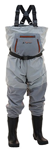 Frogg Toggs Hellbender Breathable Bootfoot Chest Wader, Cleated or Felt Outsole