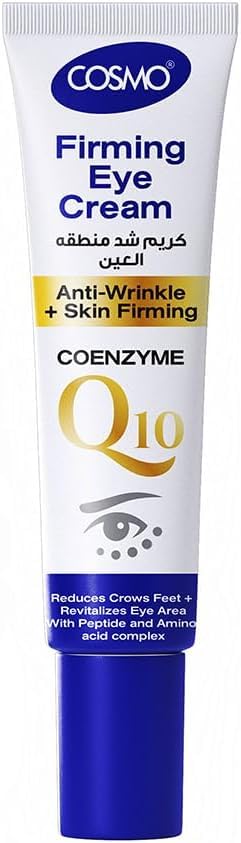 Cosmo Skin Care Advanced Firming Eye Cream 20ml With Coenzyme Q10 + Peptides, Targets Fine Lines, Crow’s Feet & Dark Circles, Moisture, Hydrate, Anti Aging Treatment, Non Greasy, For All Skin Types-image-41