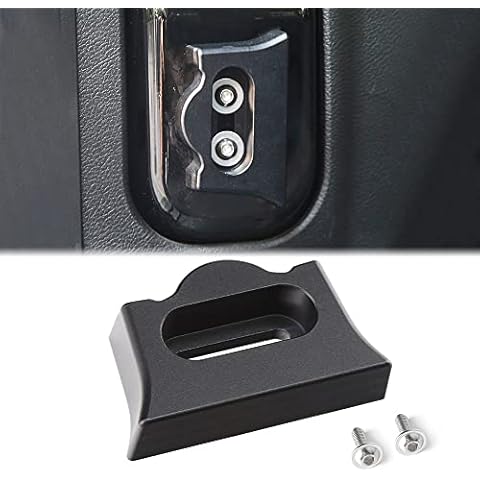 FURYENGRAVER Tailgate Latch Stop Bumper for 2018-2021 Jeep Wrangler JL JLU Cover