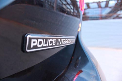 Miniatura 7 de Muzzys Juego de 2 emblemas para interceptor de policía, compatible con Ford Crown Vic Victoria CVPI P71 Universal Stick On Mustang Taurus Explorer