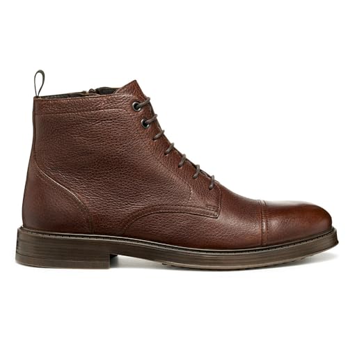 Traspirante Geox U HENREYS - Stivale da uomo, taglia 43 EU, marrone chiaro, 43 EU