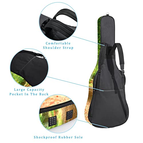 Housse de protection rembourrée pour guitare classique et acoustique Motif mouton, Multicolore 07, 42.9×16.9×4.7 in… - Les Beatles, Paul McCartney, John Lennon, RIngo Starr, George Harrison Housse de protection rembourrée pour guitare classique et acoustique Motif mouton, Multicolore 07, 42.9x16.9x4.7 in… – Image 4