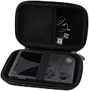 WERJIA Hard Carrying Case Compatible with RG40XX V Handheld Game Console RG 40XXV,Analogue Pocket Handheld Game Console (Case Only) (black)