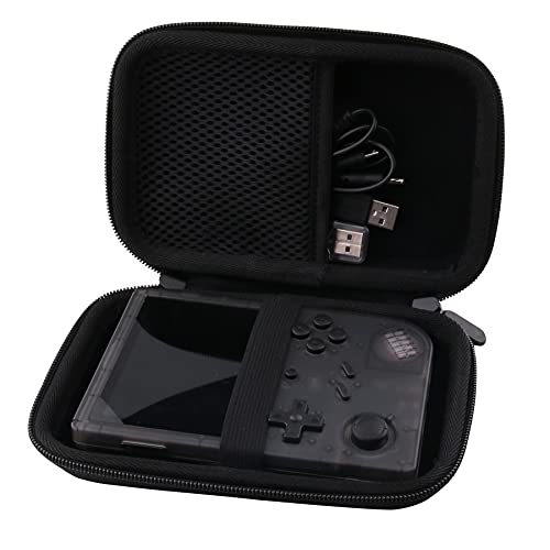 Image of WERJIA Hard Carrying Case Compatible with RG40XX V Handheld Game Console RG 40XXV,Analogue Pocket Handheld Game Console (Case Only) (black)