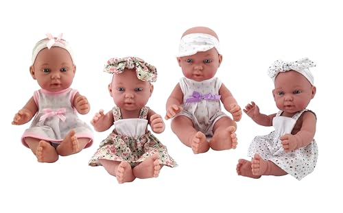 TACHAN - Muñeca Bebe de 26cm - Modelos Surtidos se Vende por Unidad - Cuerpo Resistente y diseño Realista (CPA Toy Group 799T00991)