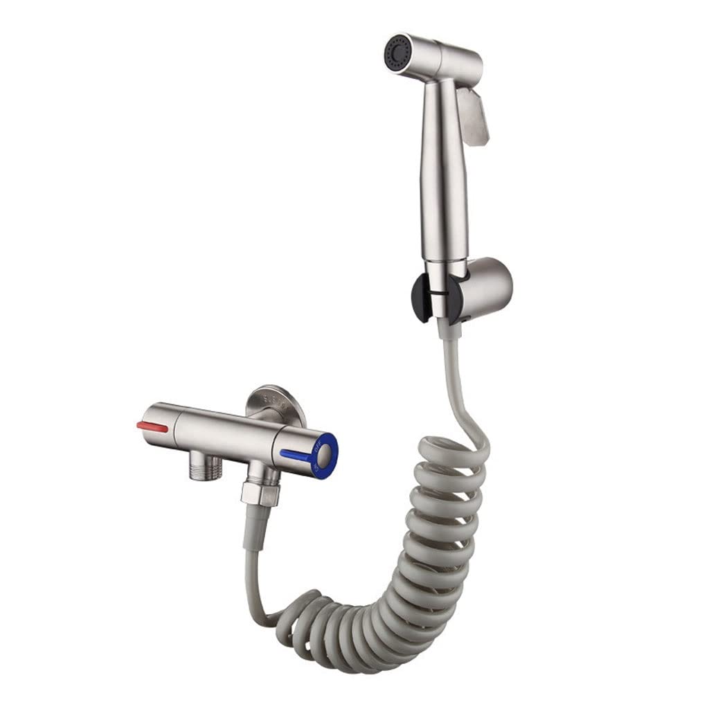 Kit douchette de bidet pour toilette avec tuyau et robinet de salle de bain