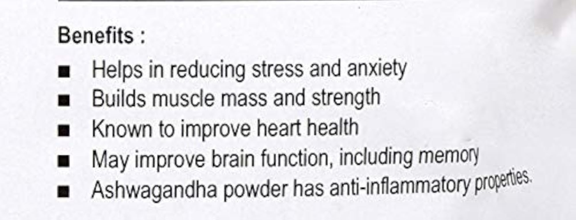 Ashwagandha Powder Pouch, 500g, Energy & Stress Relief