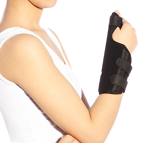 Orthèse poignet et support poignet pour tendinite avec attelle de pouce