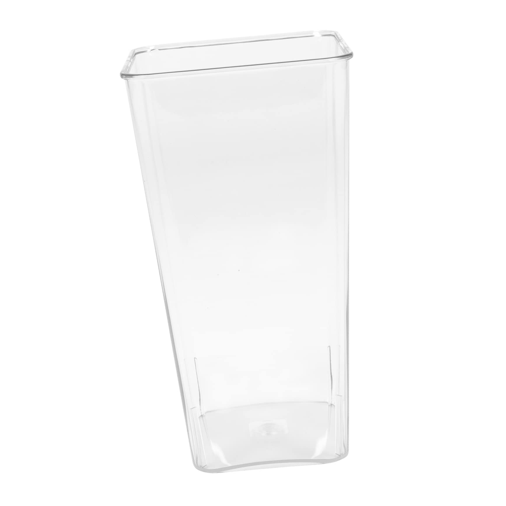 Seau à fleurs haut de gamme en acrylique transparent rond épuré