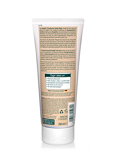 Doccia in crema cura delicata, latte di cotone e