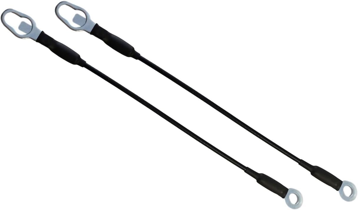 Replacement Car Parts for LH & RH Tailgate Cable Lift Support Strap 1987-11 for Dodge Dakota 06-09 Raider, Model-Compatible